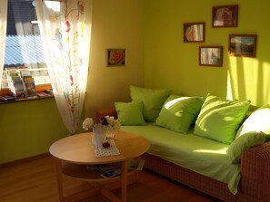 Ferienwohnung 1 EG, 56 qm, 1 Schlafzimmer, max. 5 Personen