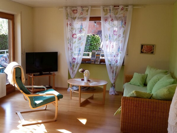Ferienwohnung 1 EG, 56 qm, 1 Schlafzimmer, max. 5 Personen