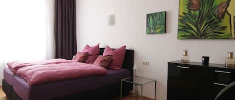 Ferienwohnung Inselglück, 45 qm, 1 Schlafzimmer, geeignet für 2 Erwachsene-Schlafzimmer