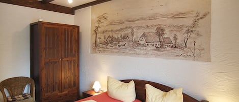 Ferienwohnung Plauer See, 80qm, 2 Schlafzimmer, max. 6 Personen-Schlafzimmer