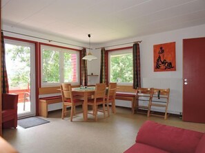 Ferienhaus 2 Unterdorf, 65qm, 3 Schlafzimmer, max. 6 Personen-Wohnraum