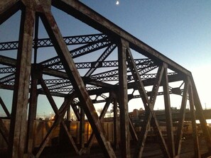 A piece of Denver history visible from all windows: watch Denver trains roll by