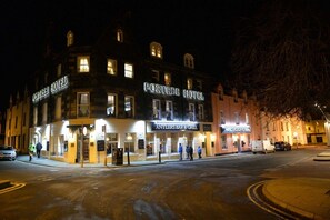 Front of property – evening/night