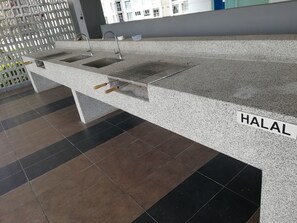 Enceinte de l’hébergement