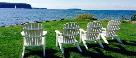 Arbor Cottage LOFT private property ~ Enjoy the views and 100' of lakefront