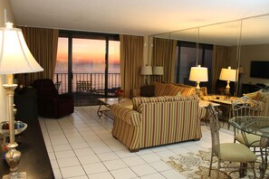Den View at Dusk
