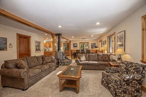 Celtic Lodge Living Area and Dining Area - Celtic Lodge Living Area and Dining Area