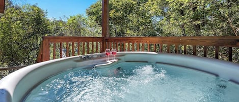 Bain à remous extérieur
