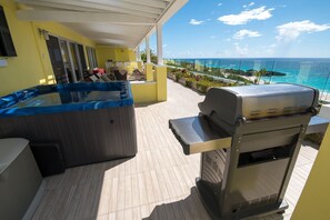 BBQing with this view makes the cooking a lot easier! 