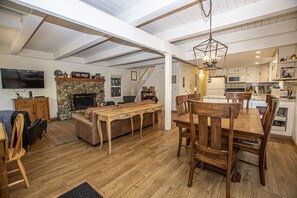 Hillhouse Living Area and Kitchen - Hillhouse Living Area and Kitchen