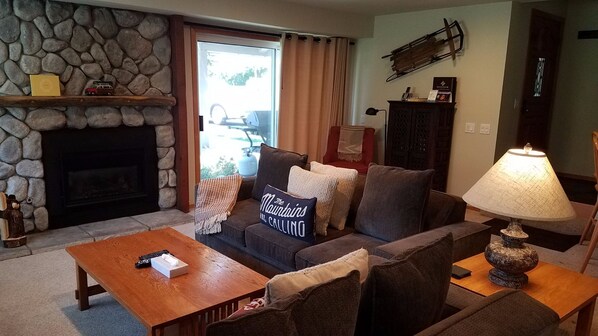 Living Room - Queen size sofa pullout bed