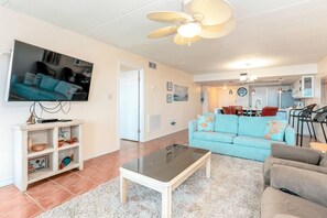 Our open floor living spaces will keep you close to your loved ones while you all enjoy your time indoors.