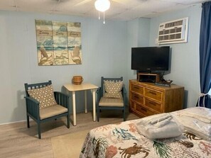 Sleeping and Living Area