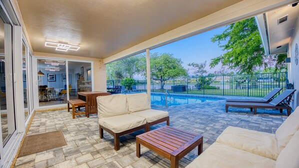 Private Pool | Clear blue salt water, serviced weekly.
