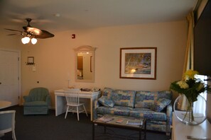A comfortable sitting area 
