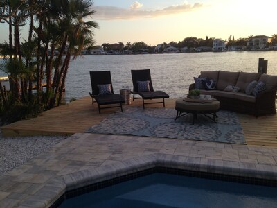 Upscale Waterfront House w/ Heated Pool & Dock!!!