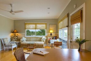 Open plan from kitchen
