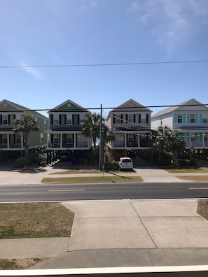 Beach across the street