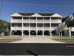 Front of building