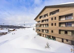 Overnatningsstedets facade