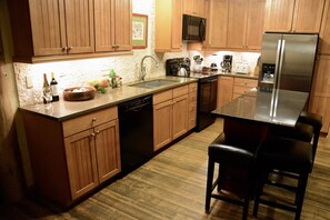 Kitchen updated in 2016 with new granite counter tops, back splash,and appliance