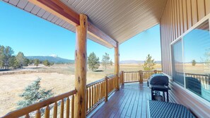 Front deck view of the golf course.