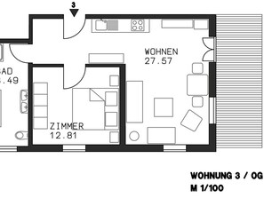 Plan Ferienwohnung 3