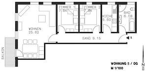 Plan Ferienwohnung 5