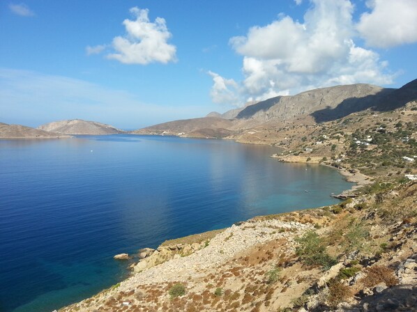 Panormitis Pizanias houses Skalia Kalymnos