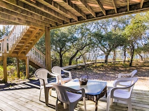 Covered Deck - Lower Level, Coastal Views
