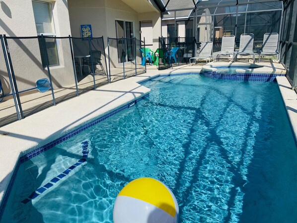 Private pool and spa