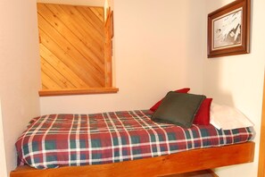 Alcove bed - 71 inches long by 28 inches wide