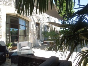 terrasse salon de jardin