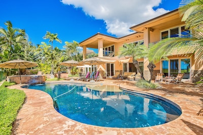 Pool and House with