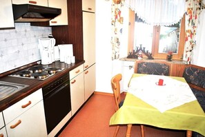 Ferienwohnung 1 - 61qm mit Südbalkon-Ferienwohnung 1, Küche