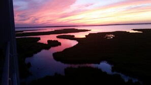 Vue depuis l’hébergement