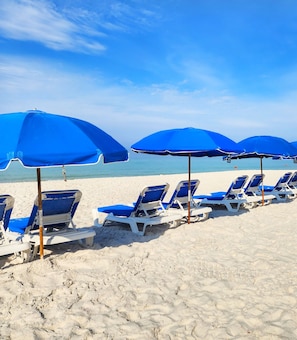 Free Beach chairs comes with our unit. Yes, you can save $50/day or $350/week!