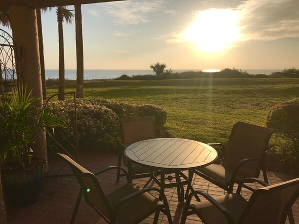 Morning sunrise from Guest Patio