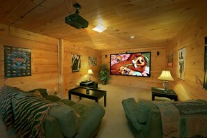 Watch Movies in your own Home Theater! - Great for kids and some late night movie-watchin! Make popcorn & relax!