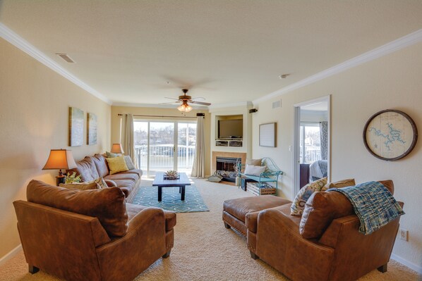 Osage Beach Vacation Rental | 3BR | 2BA | 1,520 Sq Ft | Elevator Access