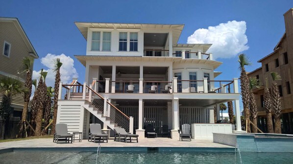 Ocean Facing View of Pool & Beach