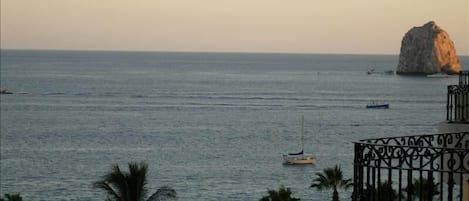 Vue sur la plage ou l’océan