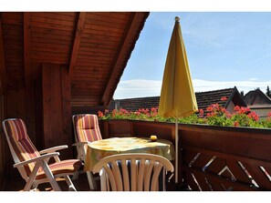 Suite (58qm) mit großem Balkon und WLAN