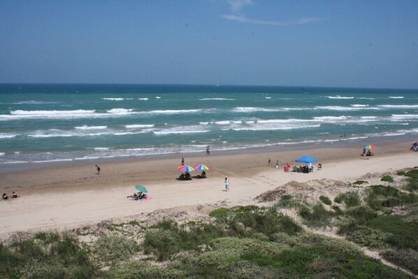 view from balcony