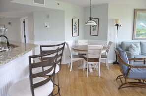 Dining room Table for 4 Plus counter stools at Kitchen bar