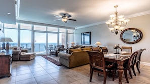 Phoenix Gulf Shores 2202 Living and Dining