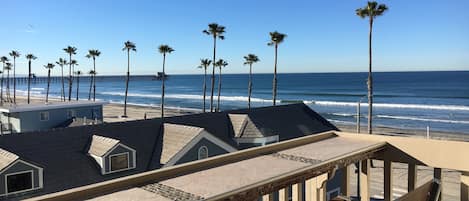 View of Oceanside Pier in the distance