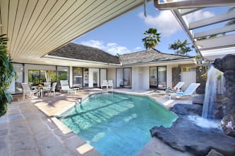 Kauai Exclusive - The Hawaiian Waterfall House w/ Private Pool!