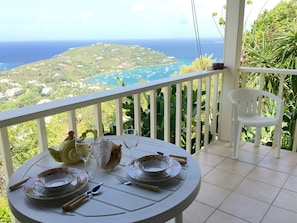 Private Balcony over looks Great Cruz Bay
Chocolate hole