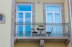 Balcony with garden view